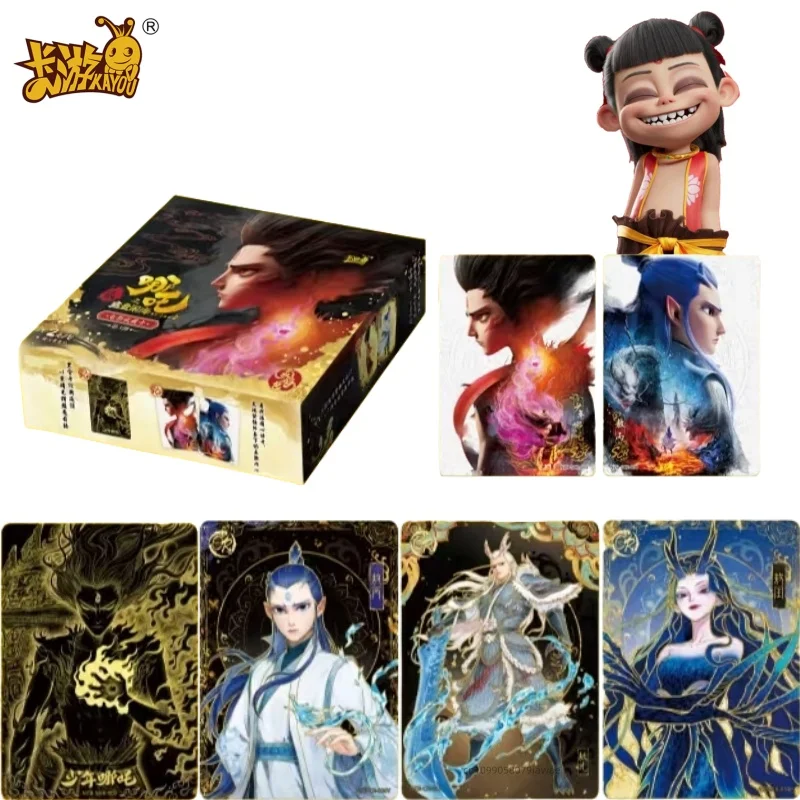 

KAYOU New Nezha: The Devil Boy Conquers The Dragon King Series Коллекционная карта Lingyan Bag Аниме Периферийные подарки из фильма