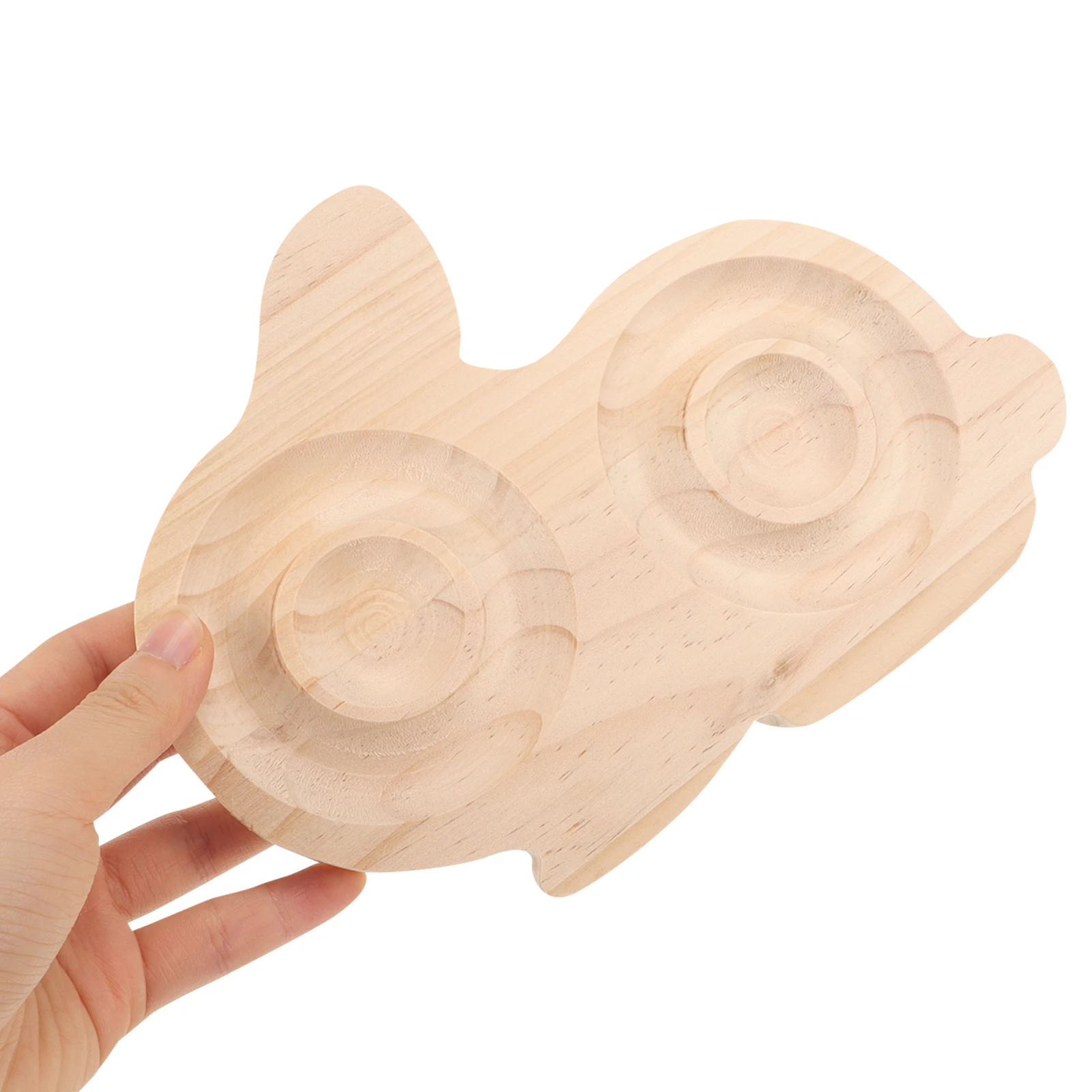 

Cute Easter Bunny Jewelry Tray Wooden Bracelet Display Dish Storage Holder For Necklaces Rings Trinkets Wood Tray Earring Key