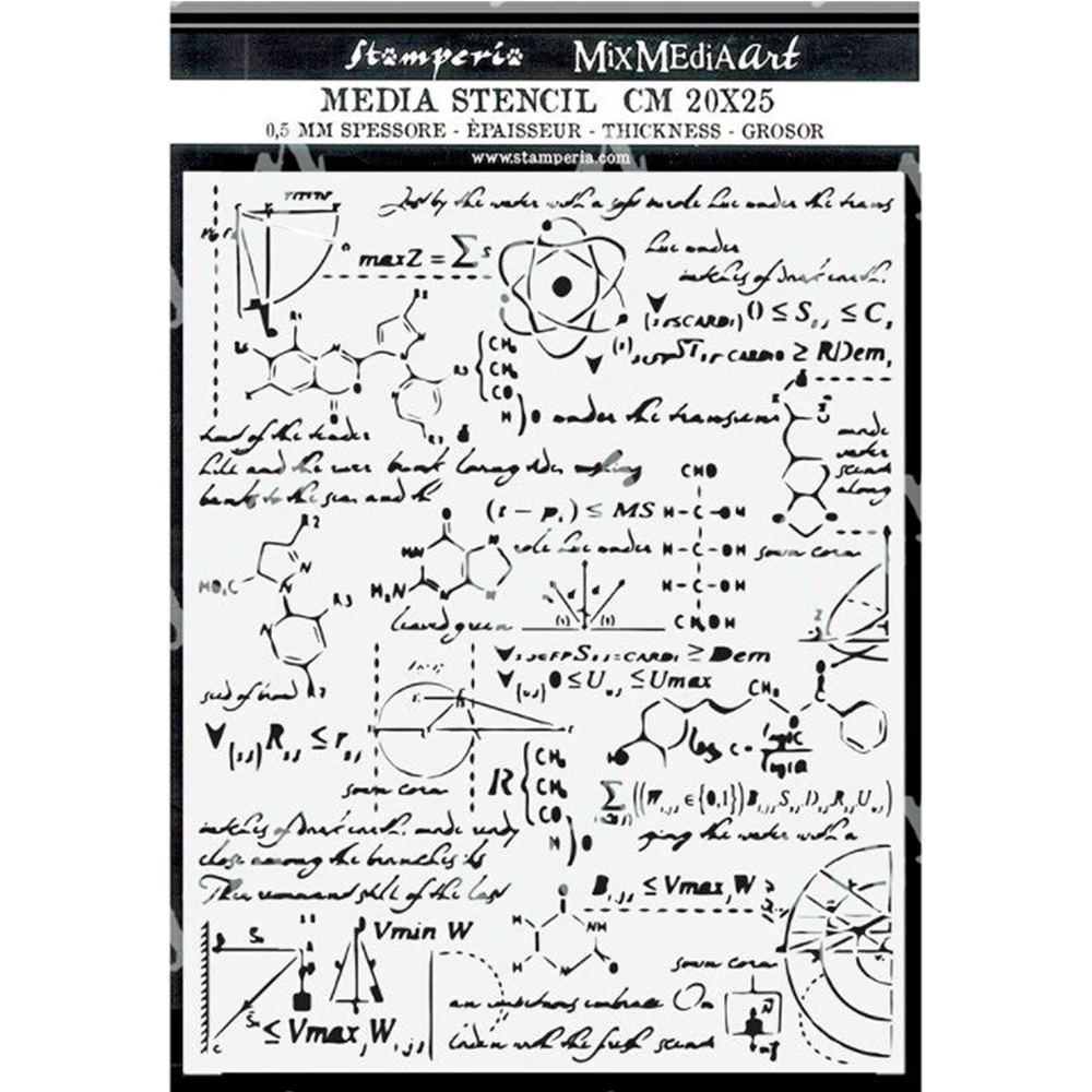 Kwadratowe pęknięcia spiralne wzory kwiatowe symbole granice planety wykresy formuły warstwowe wzornik wielokrotnego użytku papier do majsterkowania