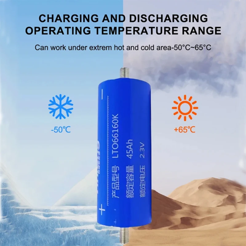 1-36 قطعة الأصلي 2.3 فولت 45Ah Yinlong 66160 بطارية ليثيوم تيتانات LTO 10C DIY12v 24 فولت E-قارب حافلة عامة المتكلم سيارة كاتب الشمسية