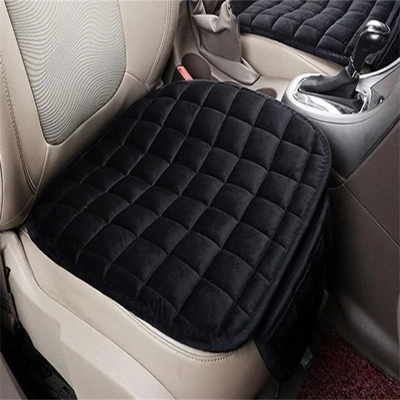 3PCS Plush Car Seat Cover Anti Scratch Automotive Seat Protector Cushion Auto Front/Rear Seat Pad Universal for Sedan SUV