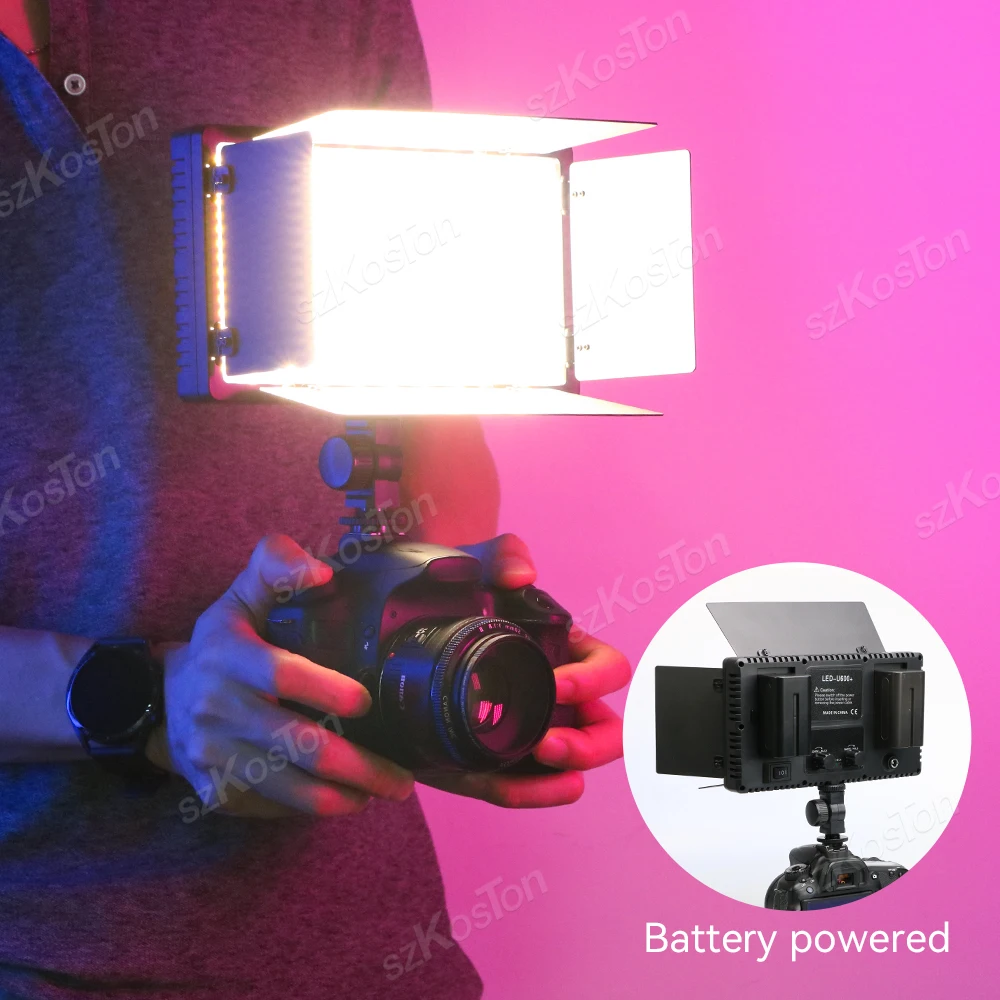 RGB LED Panel Licht 3200k-5600k Studio Foto Licht tragbare Fotografie füllen Beleuchtung für Studio Video Shooting Lampe Tiktok