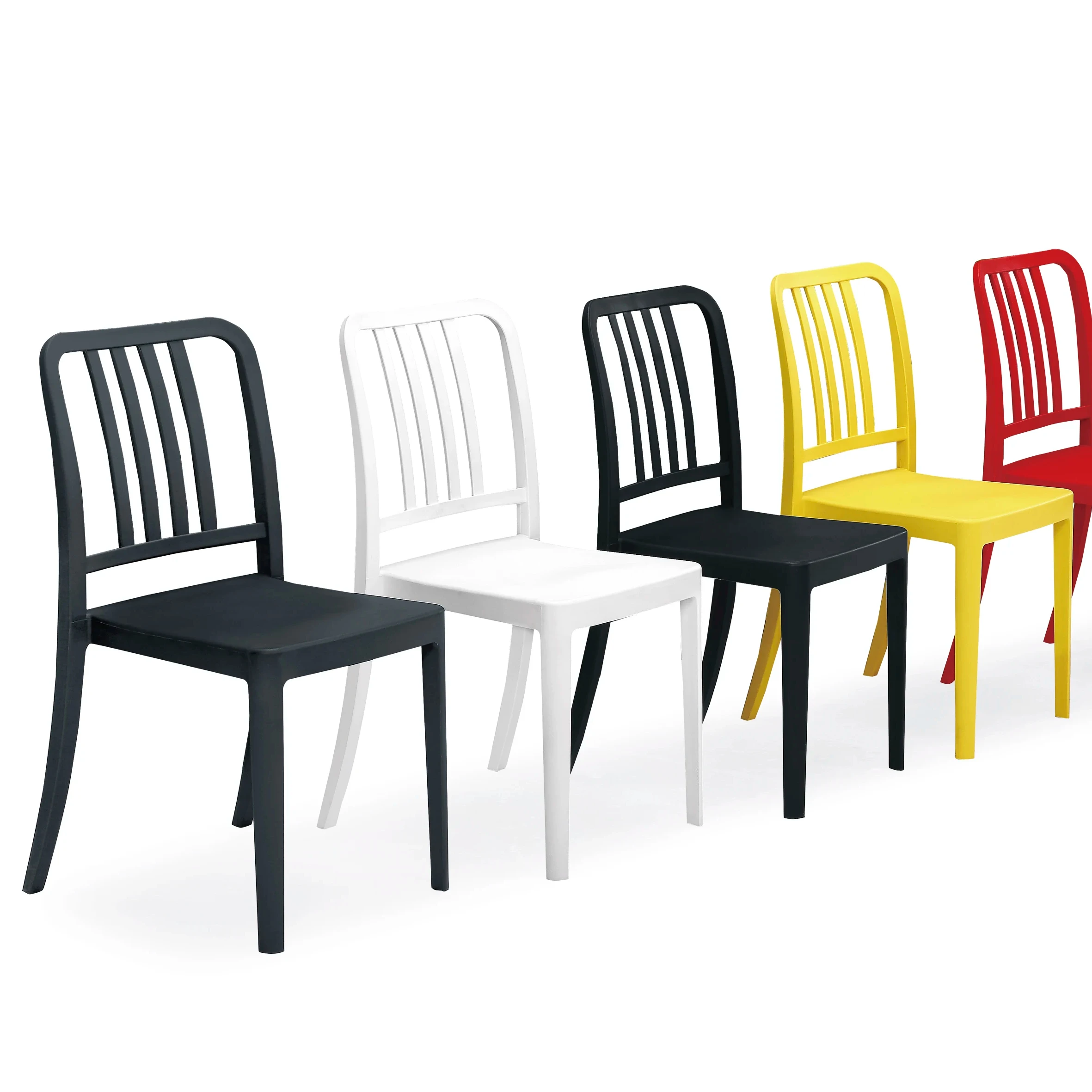 

Cafeteria Dinner New Design Plastic Dining Plastic Chair for Event Party