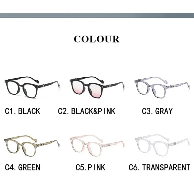 نظارات كمبيوتر مضادة للضوء الأزرق للرجال والنساء، نظارات بصرية خفيفة الوزن #6