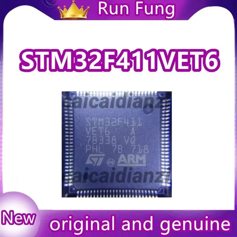 STM32F411VET6 STM32F411 411VET6 LQFP100  1pcs/lot