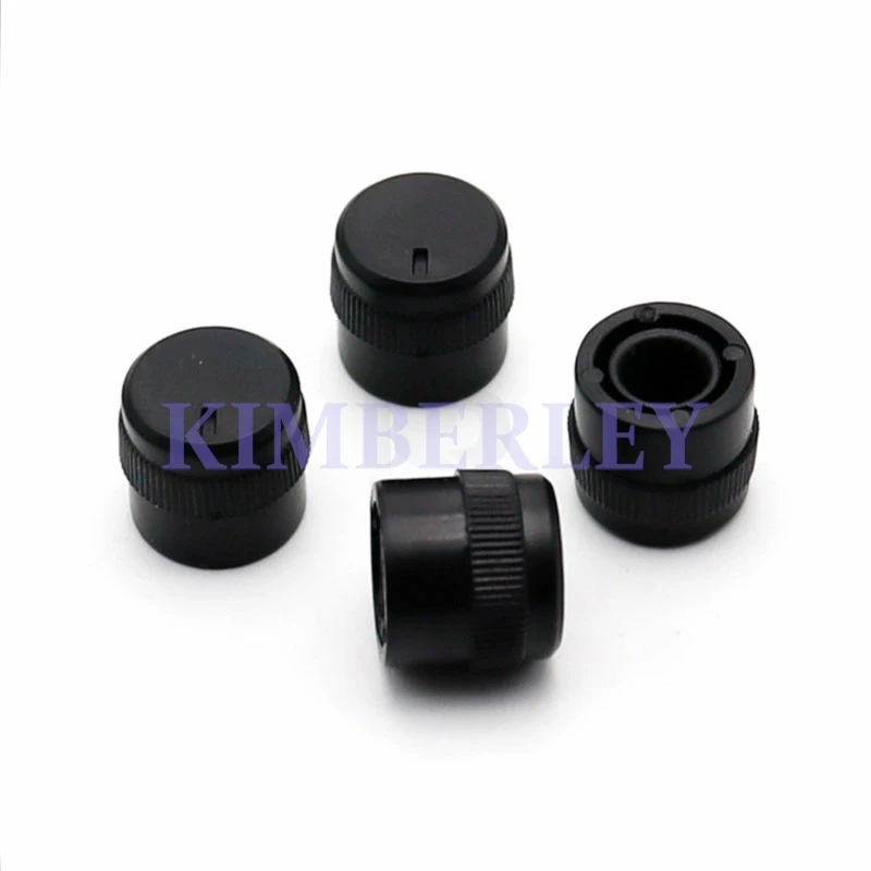 10 Piece 12×12 Plastic Striped Knob Cap Potentiometer Code Switch Cap Instrument Equipment Cap Power Amplifier Knob Cap