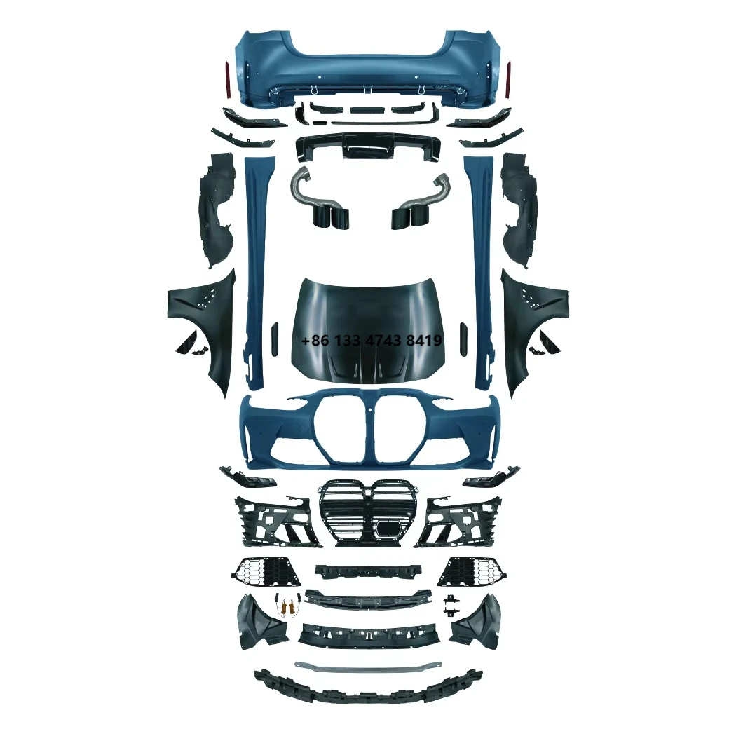 

4 Series G22 G23 G26 Upgrade M4 Large Surround Kit 2020-2024 Factory High Quality 1:1 Wide Body M4 Kit for Full Body Kit