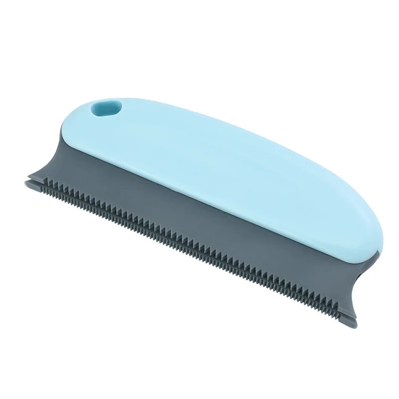 for Hair Cleaning Brush, Pet Soft Rubber Teeth Comb, Hair Sticking Device, Soft Silicone Three Color Hair Removal Brush