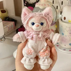 Disney Lina Belle Cute Cartoon Doll Mobile Phone Pendant School Bag Pendant Fox Doll Keychain Handmade Gift Girls Birthday Gift