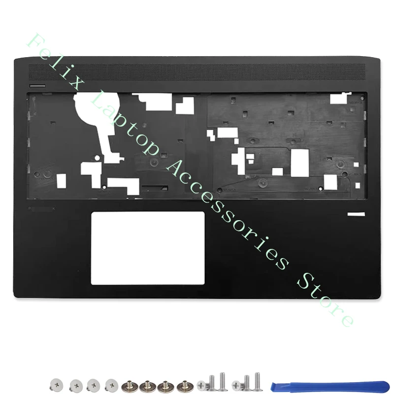 Laptop LCD tela tampa traseira, moldura frontal Palmrest, caixa superior inferior superior, HDD tampa de memória, prata, HP Probook 450 G5 455 G5, novo