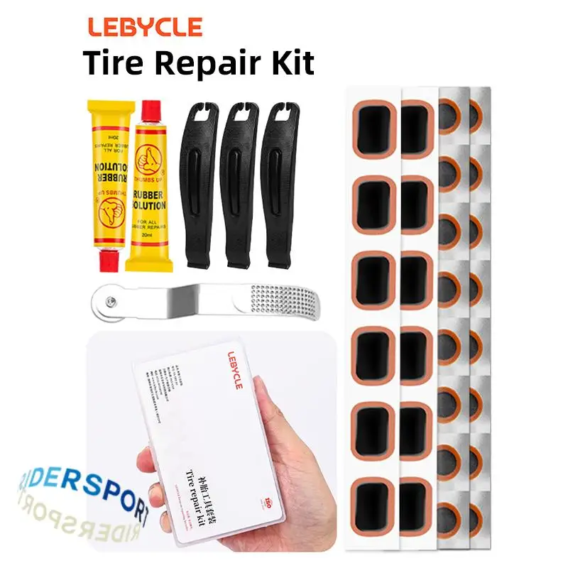 Lebycle Bicycle Tyre Repair Tool Kit Inner Tube Patch Glue Bicycle Repair Tools Tire Repair Fluid Shenanigans