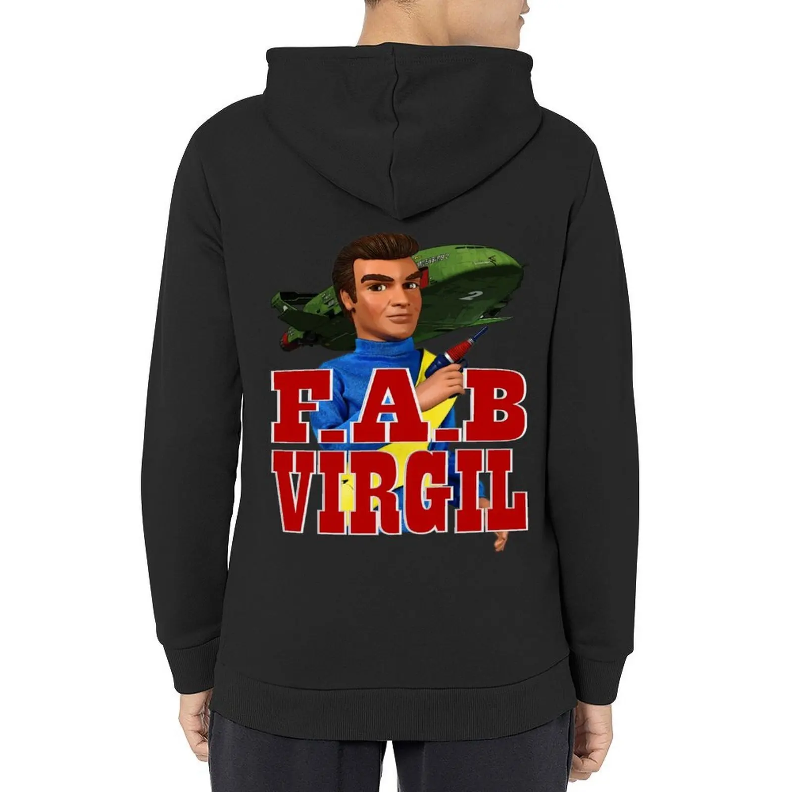 F.A.B. VIRGIL، Thunderbird 2 هوديي ملابس رجالية قميص عرق رجالي مصمم ملابس جمالية هوديي جرافيك