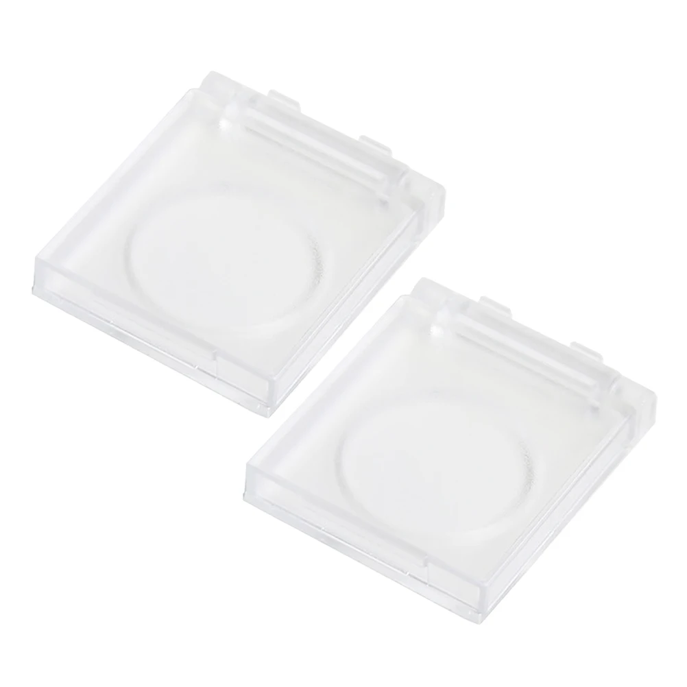 

2pcs Transparent Light Box Button Cover For Rhinestone Power Switch Protector Drawing Pad Baffle Plastic Switch Cover A3