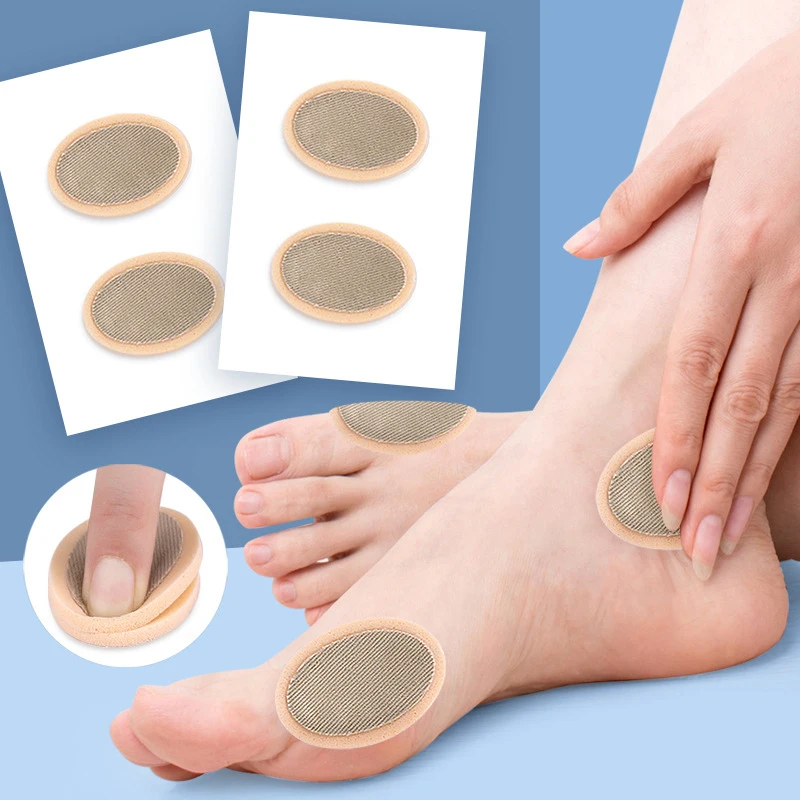 4Pcs/2Sheets Foot Calluses Stickers Foot Corn Killer Foot Corn Removal Calluses Plantar Removal Patch Protection Pads