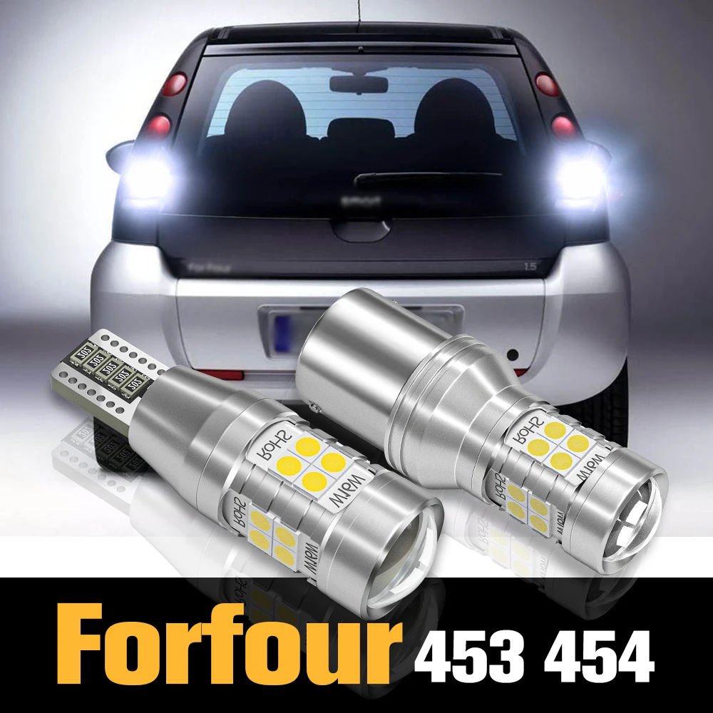 

2pcs Canbus LED Reverse Light Backup Lamp Accessories For Smart Forfour MK1 454 MK2 453 2004 2005 2006 2015 2016 2017 2018 2019