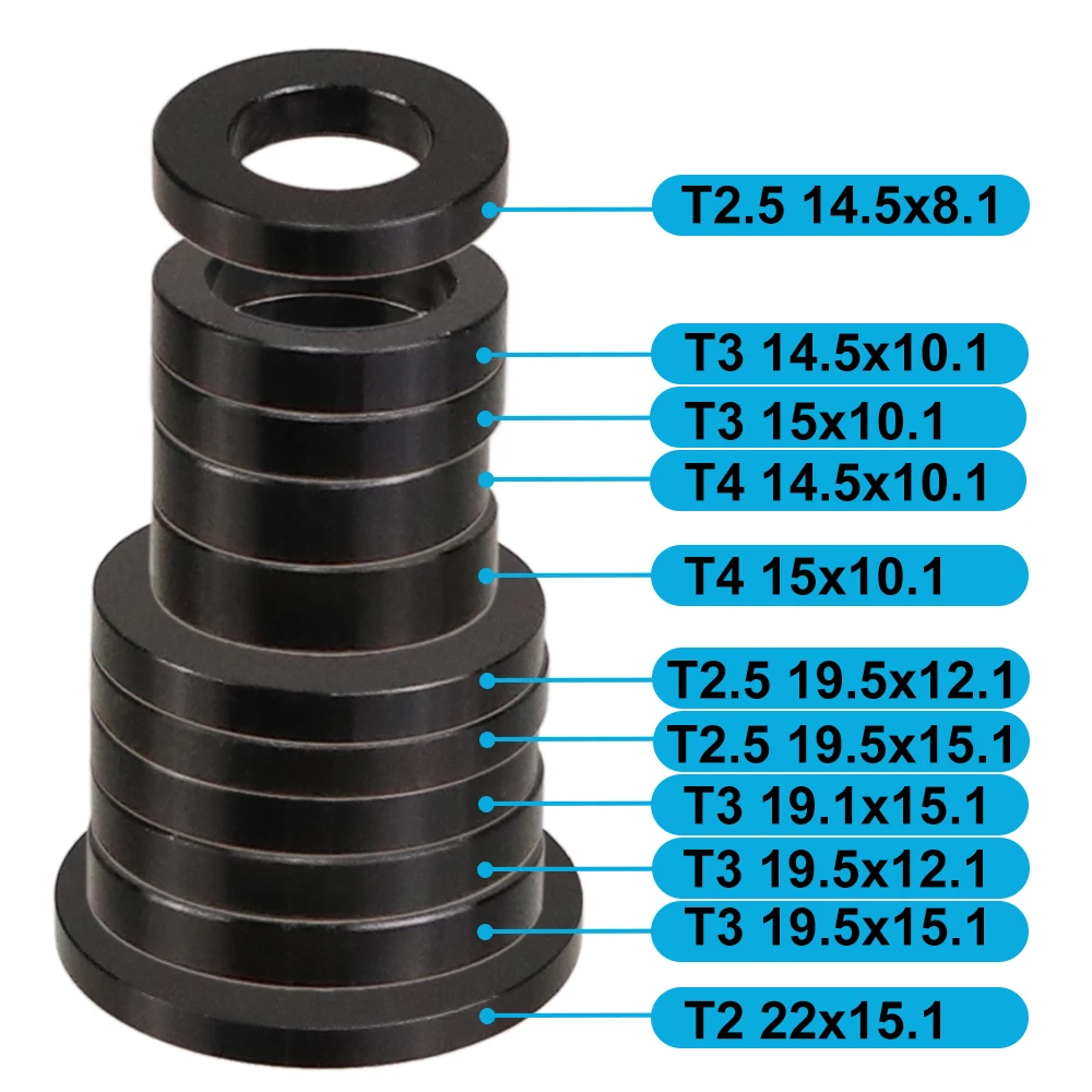 HEPPE Bike Frame Spacer Full Suspension MTB e-MTB Spacer Bike Frame Washer M8/M10/M12/M15 Flat Spacer 2/2.5/3/4mm Thickness view 4