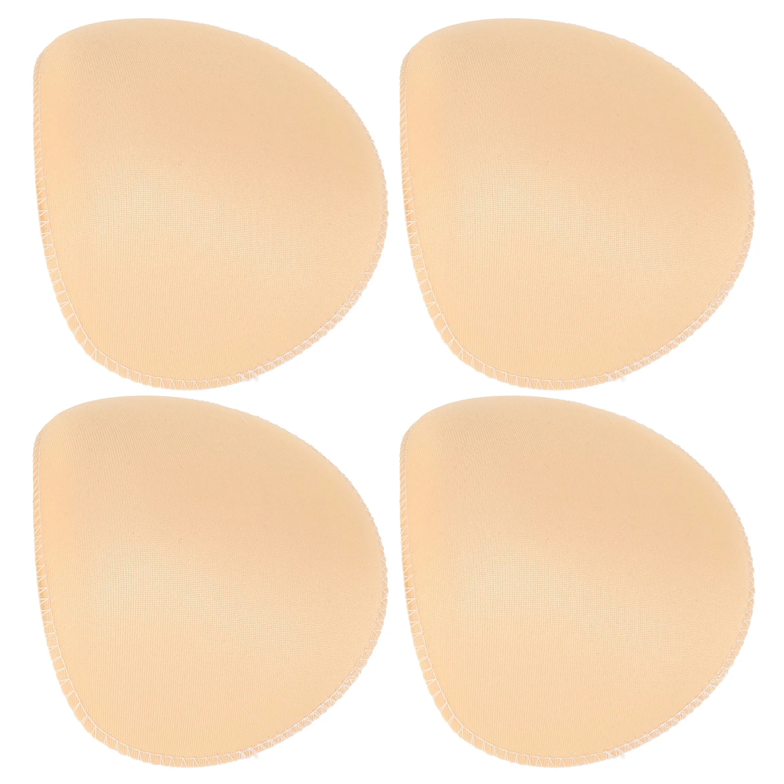 منصات مضادة للانزلاق الإسفنج مدورة مصحح غير مرئية لون البشرة القابلة للإزالة مريحة الملابس والاكسسوارات رغوة وسادة سترة