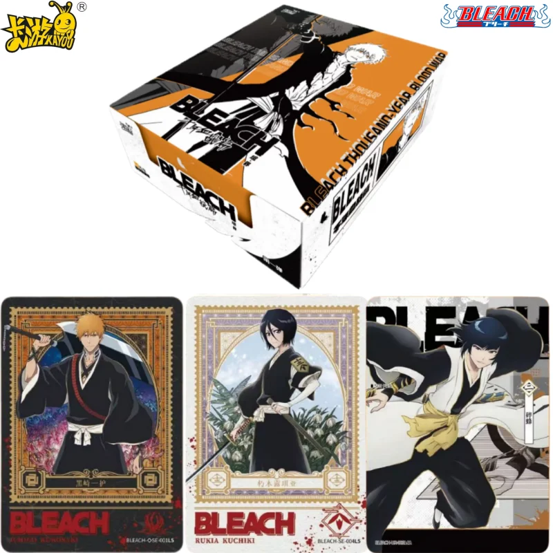 KAYOU Genuine BLEACH Card Millennium Bloody Battle Animation Comic Cartoon Periphery Collect Card Toy for Children Holiday Gift
