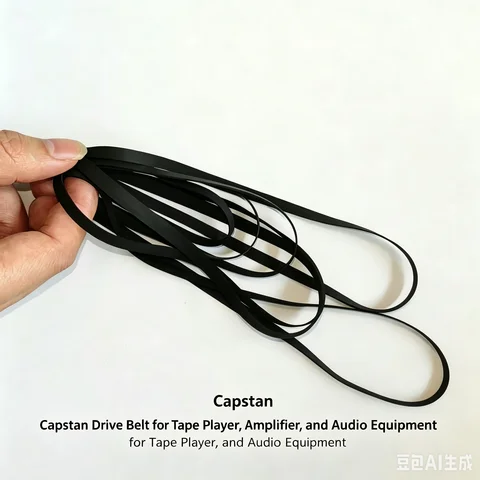 5mm Width Flat Rubber Drive Belts For VCR Reel-to-reel Turntables Audio Cassette Players Recorders Camcorders And Car Stereos