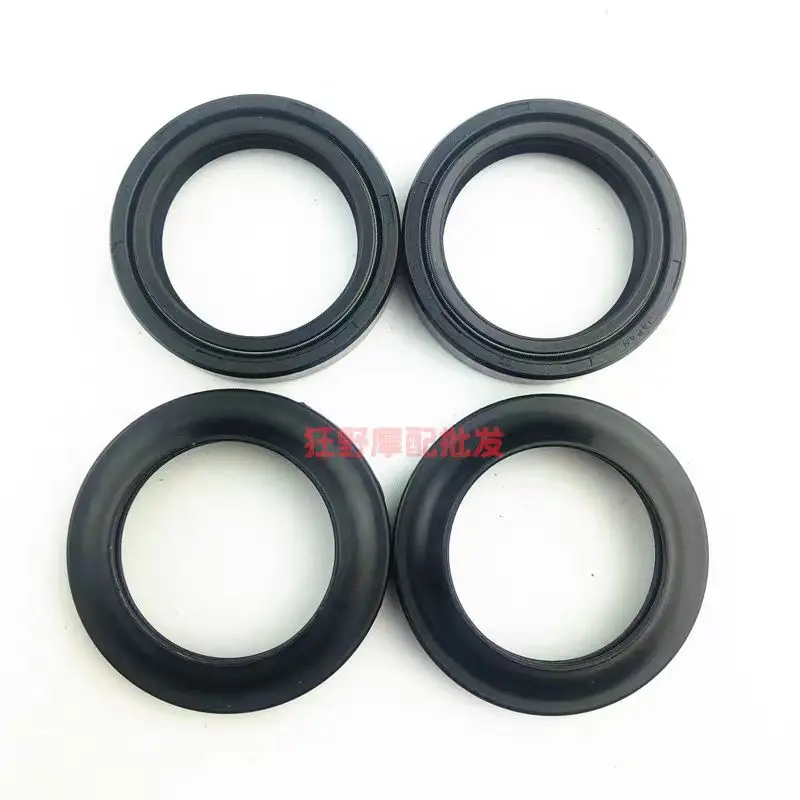 Piezas de motocicleta, amortiguador de horquilla delantera, sello de aceite oculto hacia afuera y olvidar para CFMOTO 700CLX 700mt CF MOTO CLX700 700 MT, 2 uds.