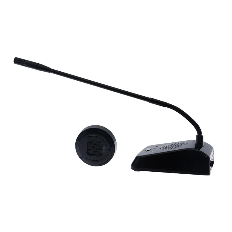 Wired Intercom System for Window Counter Two Way Wired Communication Amplifier for Museum Ticket Office Service Window Speaker