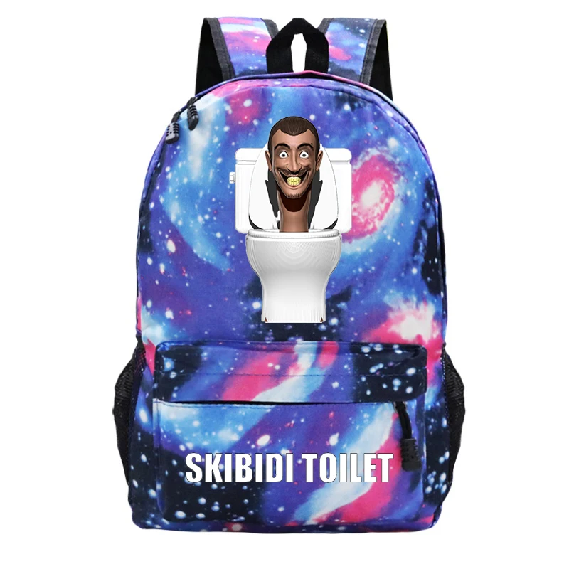 

Fashion Skibidi Toilet School Bag for Teenager Girls Boys ren's Cartoon Bookbag s Schoolbag Skibidi Toilet Backpacks