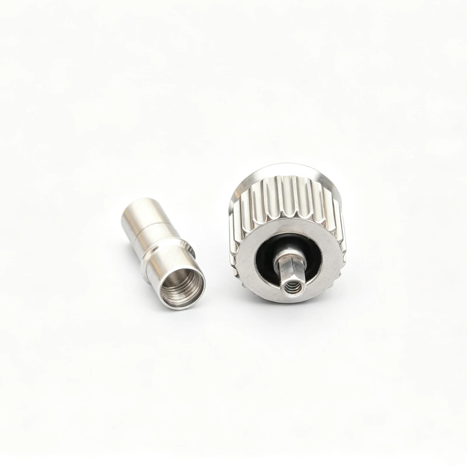 Longine HydroConquest Crown Replacement, Stainless Steel Screw-Down Watch Crown for L3.781 view 6