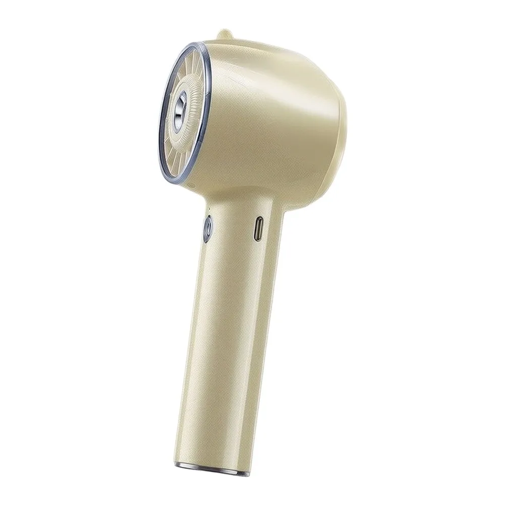 USB Rechargeable Handheld Misting Fan with 6000mAh For Battery for Low-Noise For Cooling During Meetings Study or Rest
