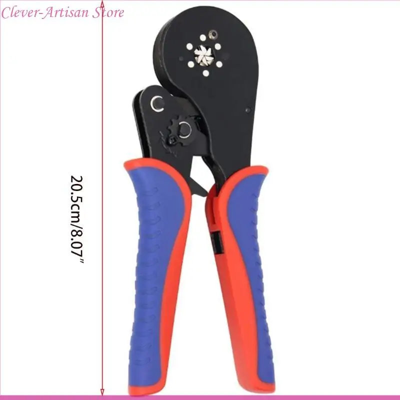 E06B Ferrule Crimping Tools Draadtangen 1200 PCS Draadferules met Crimpers Pliers Elektriciens 0,08-16 mm²