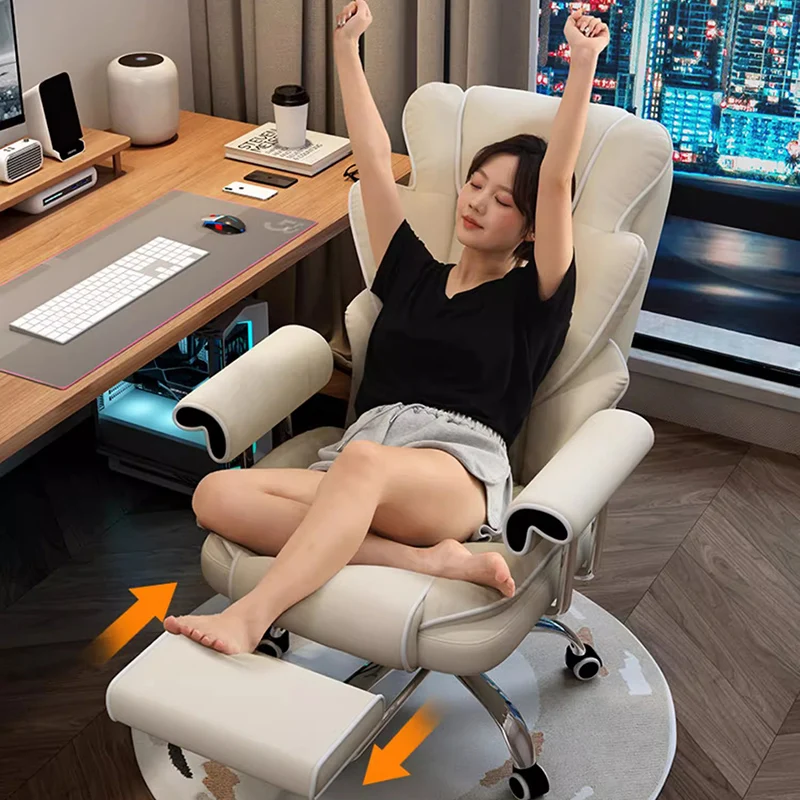 

Study Swivel Office Chair Recliner Ergonomic Modern Luxury Office Chair Nordic Computer Comfortable Taburete Trendy Furniture