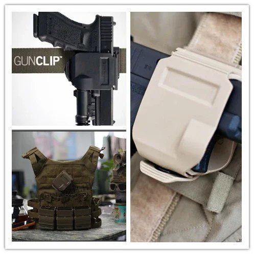 AirsoftSports Gun Clip Holsters Airsoft Paintball Tactical Shooting Roto Right-handed Clips Cp Models for Glock 17/22/23