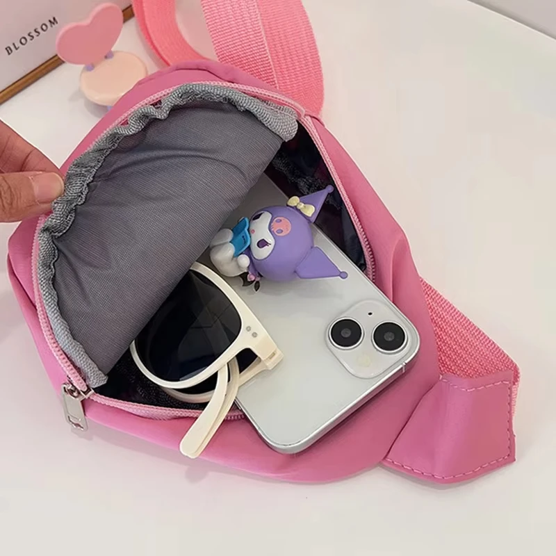 Sailors Moons Shoulder Bag Cute Anime Backpack Cartoon Portable Chest Bags Boy Girl Crossbody Pouch Storage Case Birthday Gifts