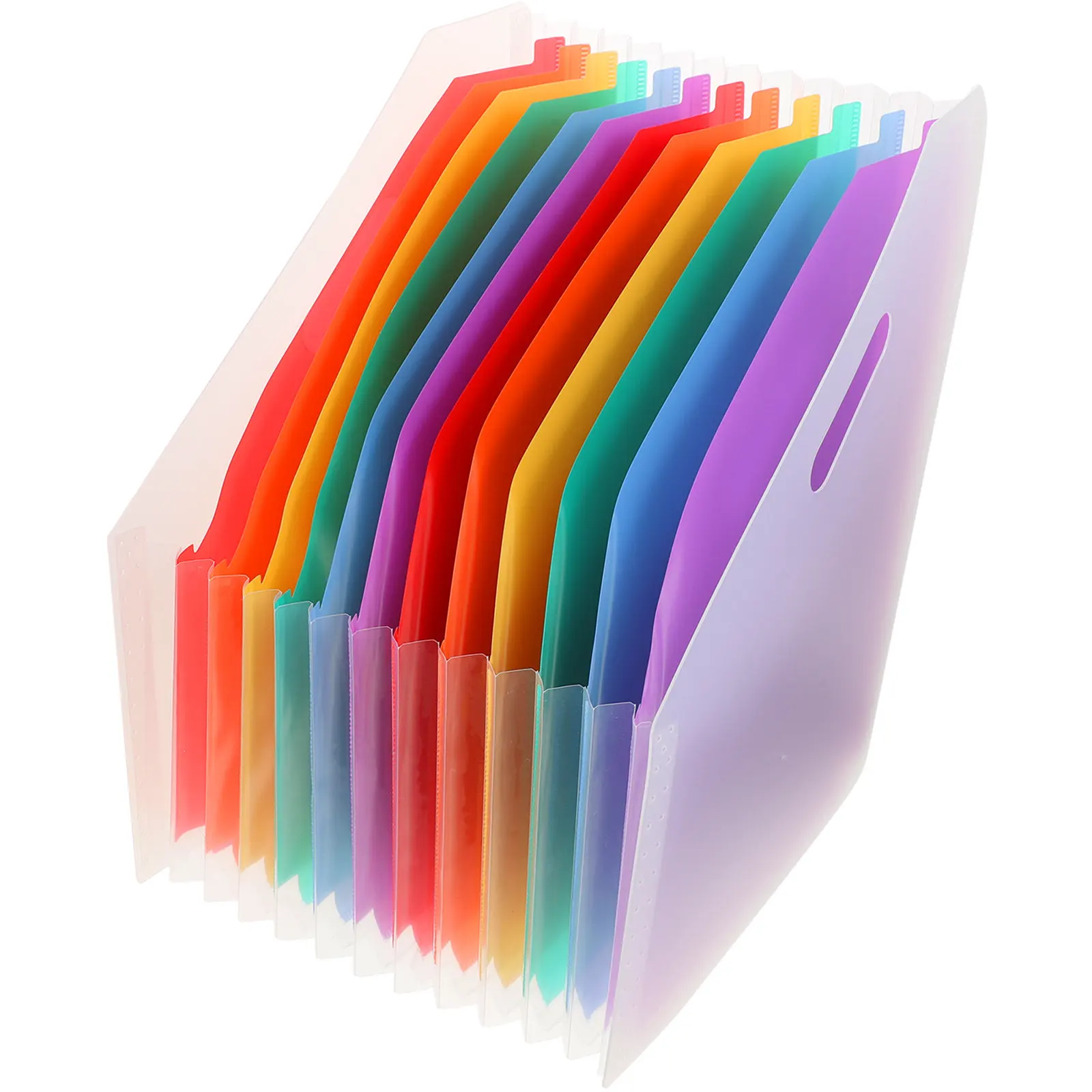 

Expandable Accordion File Folder Desktop Standing Document Organizer for Receipts Bills Papers Files Office