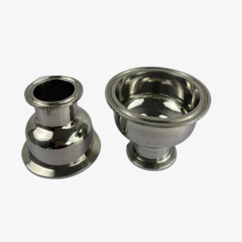 1PCS Tri Clamp Bowl for Dairy Beverage Pharmaceutical Processing Pipeline Connection Stainless Steel Hemispherical Reducer