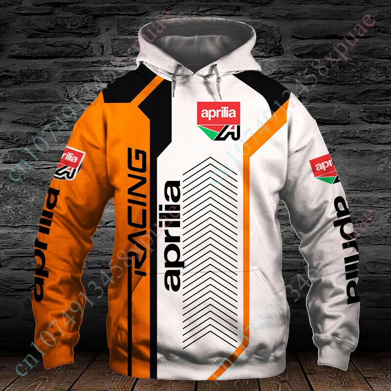 Aprilia Unisex Zip Hoodies Casual 3D Impressão Camisola Essentials Streetwear Anime Oversize Hoodie Harajuku Top de roupas masculinas