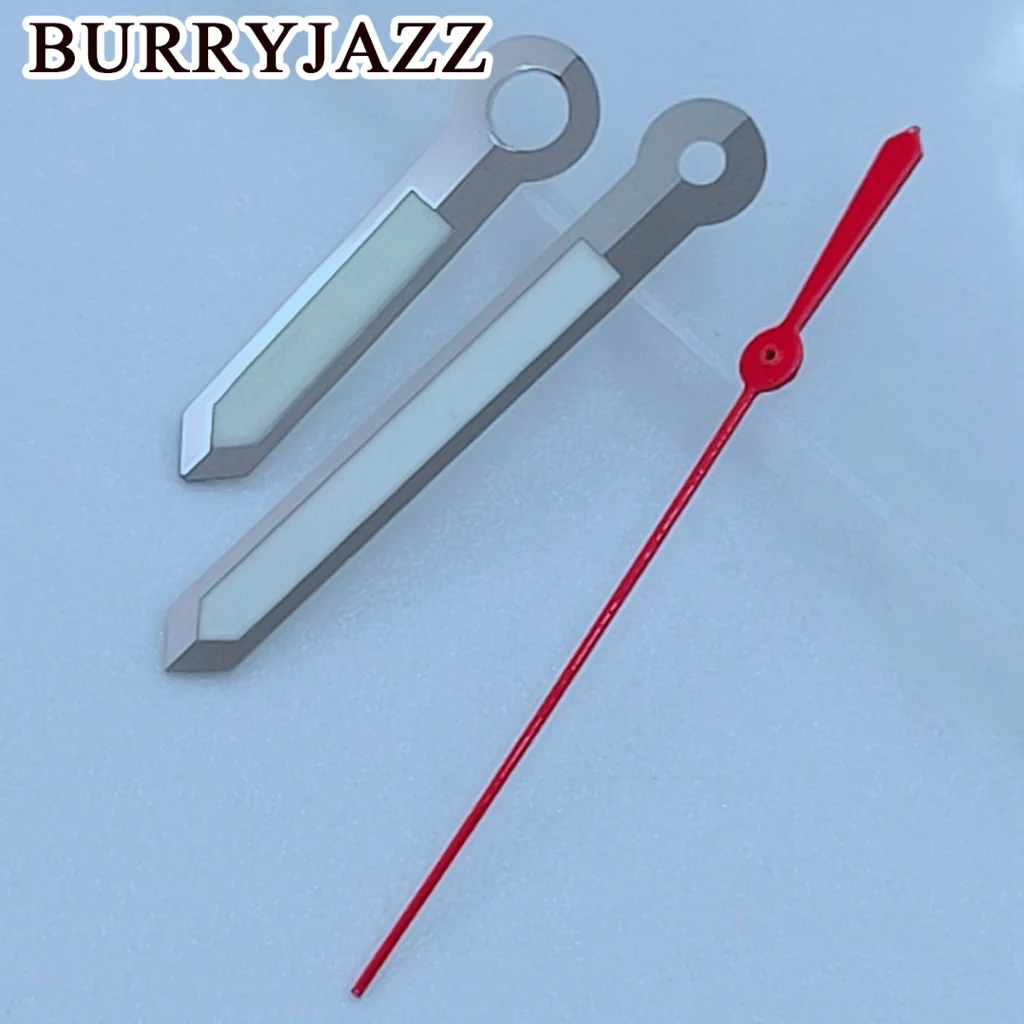 Burryjazz NH35 NH38 NH36 7S26 7S36 4R35 4R36นาฬิกาเข็มนาฬิกาสีทองทองคำสีกุหลาบสีเขียวเรืองแสง