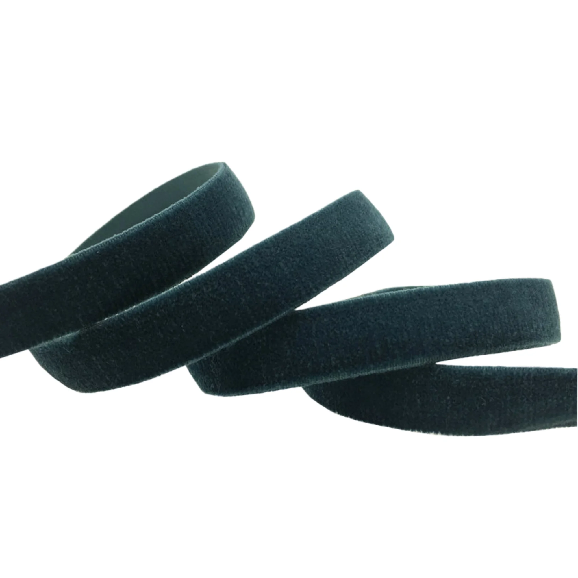 10 Yards 1 cm weiches Samt elastisches Band für DIY Nähen Stirnband Clips Schleife Hochzeit Weihnachtsdekoration 23 Farben – Detail 25