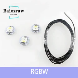 Baiozraw NeoPixel RGBW Mini Button PCB 1M 30AWG PTFE Cables for Voron 2.4 Voron Trident StealthBurner Extruder 3D printer
