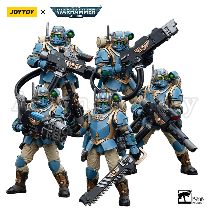 Joytoy 1/18 Action figur 40k Astra Militarus Figuren und Mechas 55. Kappic Adler Cadian Anime Militär modell