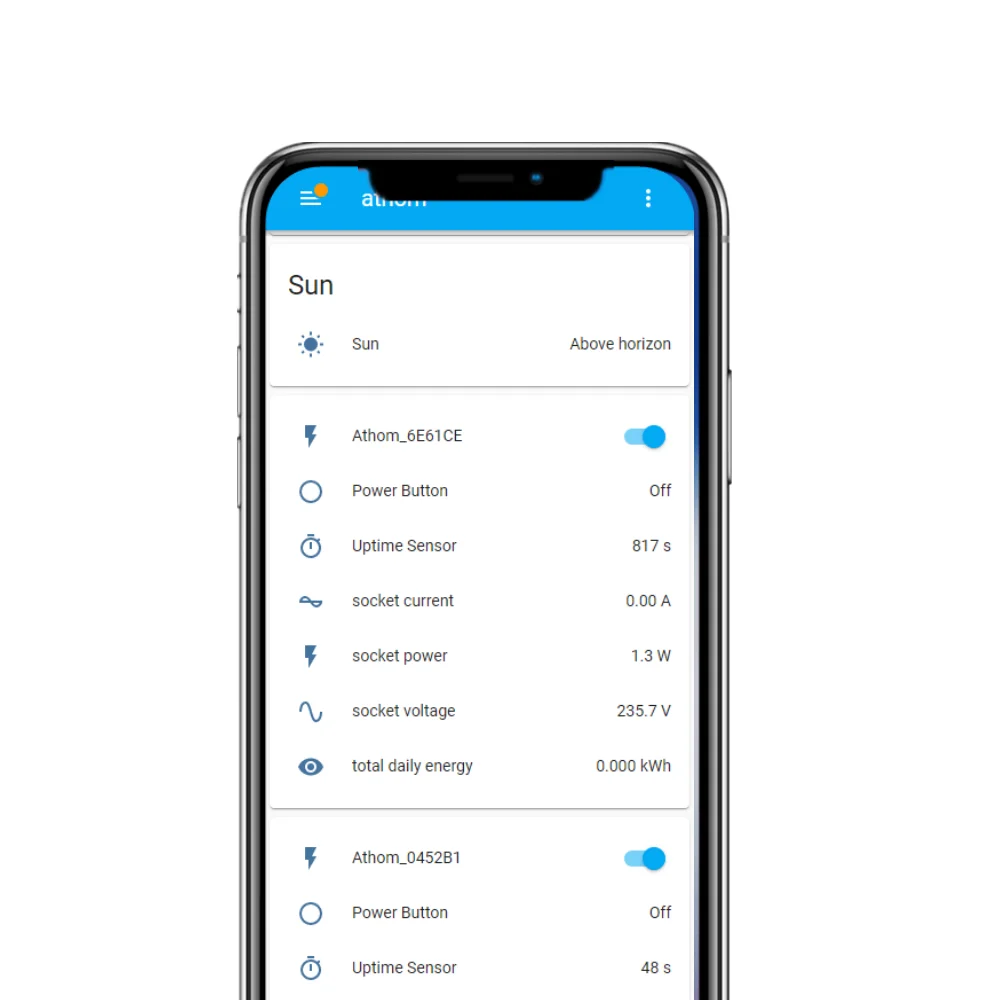 IoTorero realizzato per ESPHome 2PACK ESP8285 AU Plug Monitoraggio del consumo 10A Funziona con Home Assistant