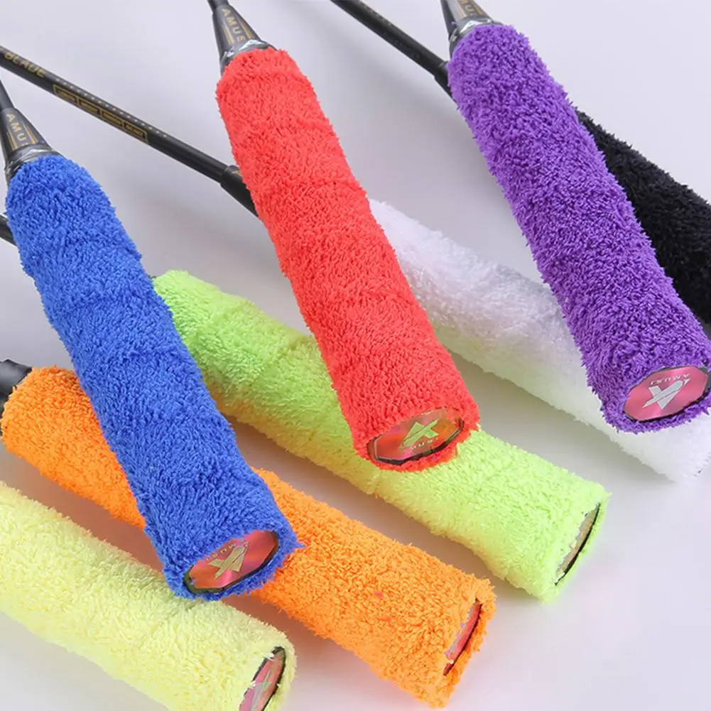 YOUZI Badminton Racket Towel Grips Thickened Anti-slip Sweat-absorbing Tape For Tennis Racket Fishing Rod Slingshots