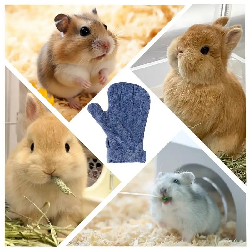 Animal Handling Gloves Chewing Protective Mitten Anti Scratch Protective Mitten Safe & Loving Pet Care Chewing Protective Mitten