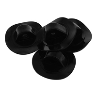 4 pcs Rubber Buckle PVC Kayak Motor Bracket Fastener Marine Engine Mount Stabilizer for Inflatable Outdoor Wind Rope Tightening