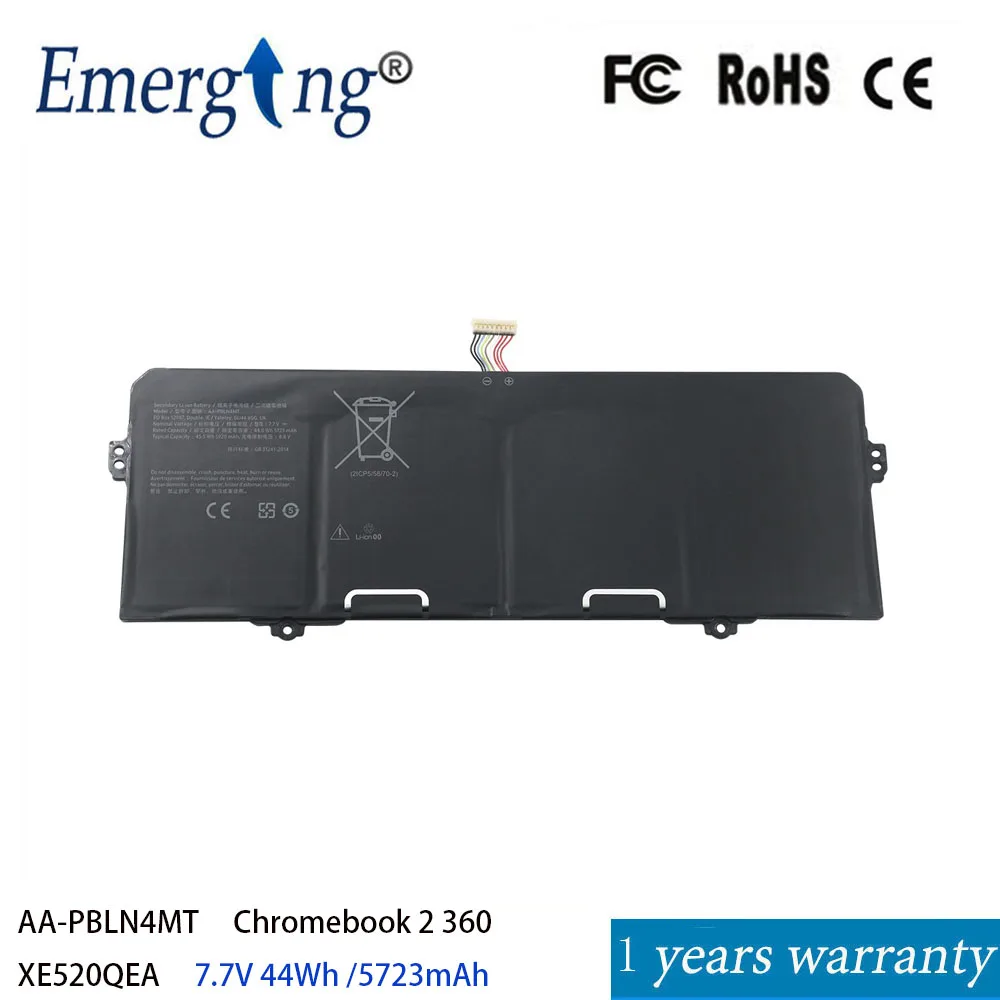 

Аварийная батарея AA-PBLN4MT для SAMSUNG Galaxy Chromebook 2 360 XE520QEA KB1UK PBLN4MT 7,7 В 44 Втч