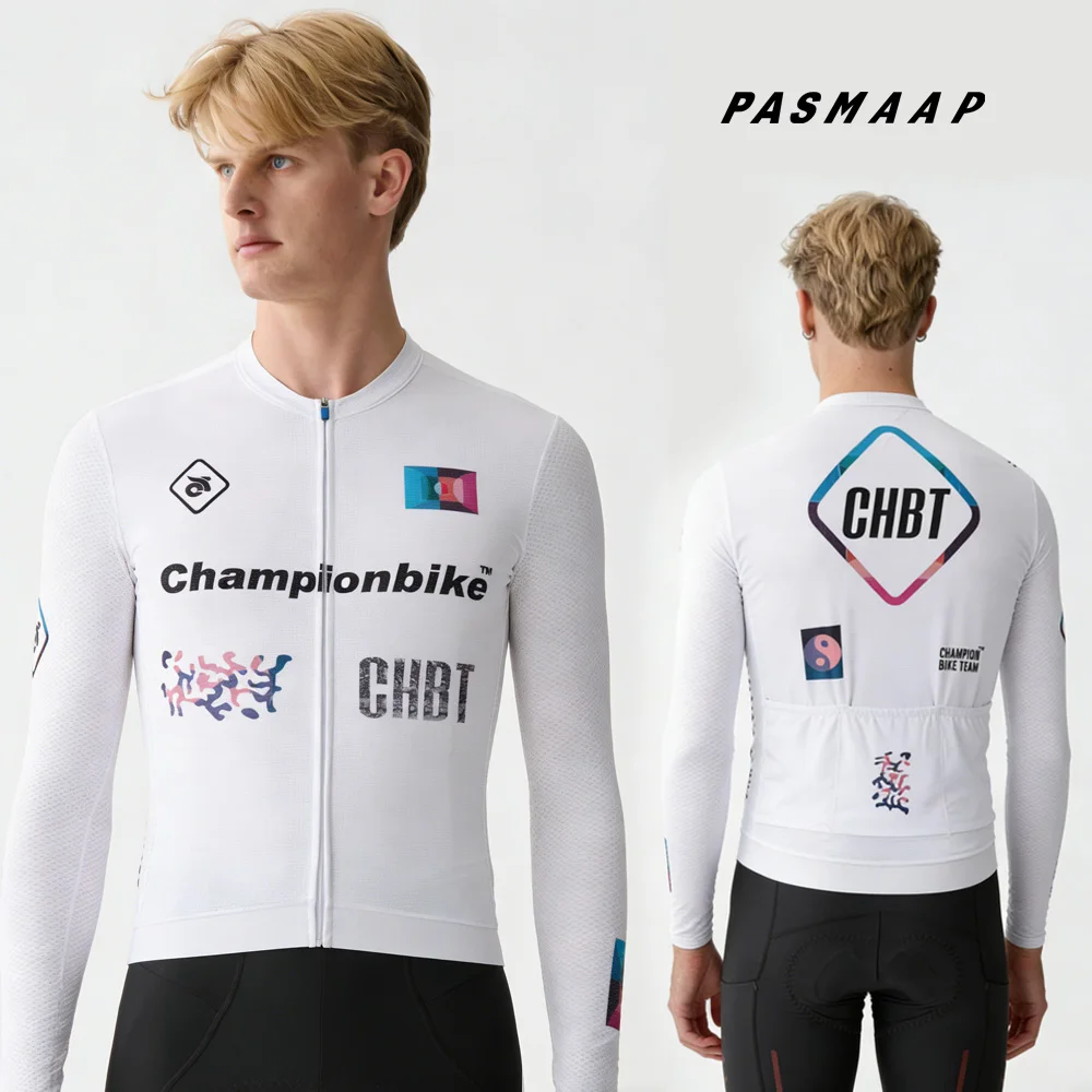 Summer Sun Protection Long Sleeve Cycling Jersey Team Custom Logo Quick Dry Breathable MTB Road Bike Bicycle Shirt Outdoor Tops