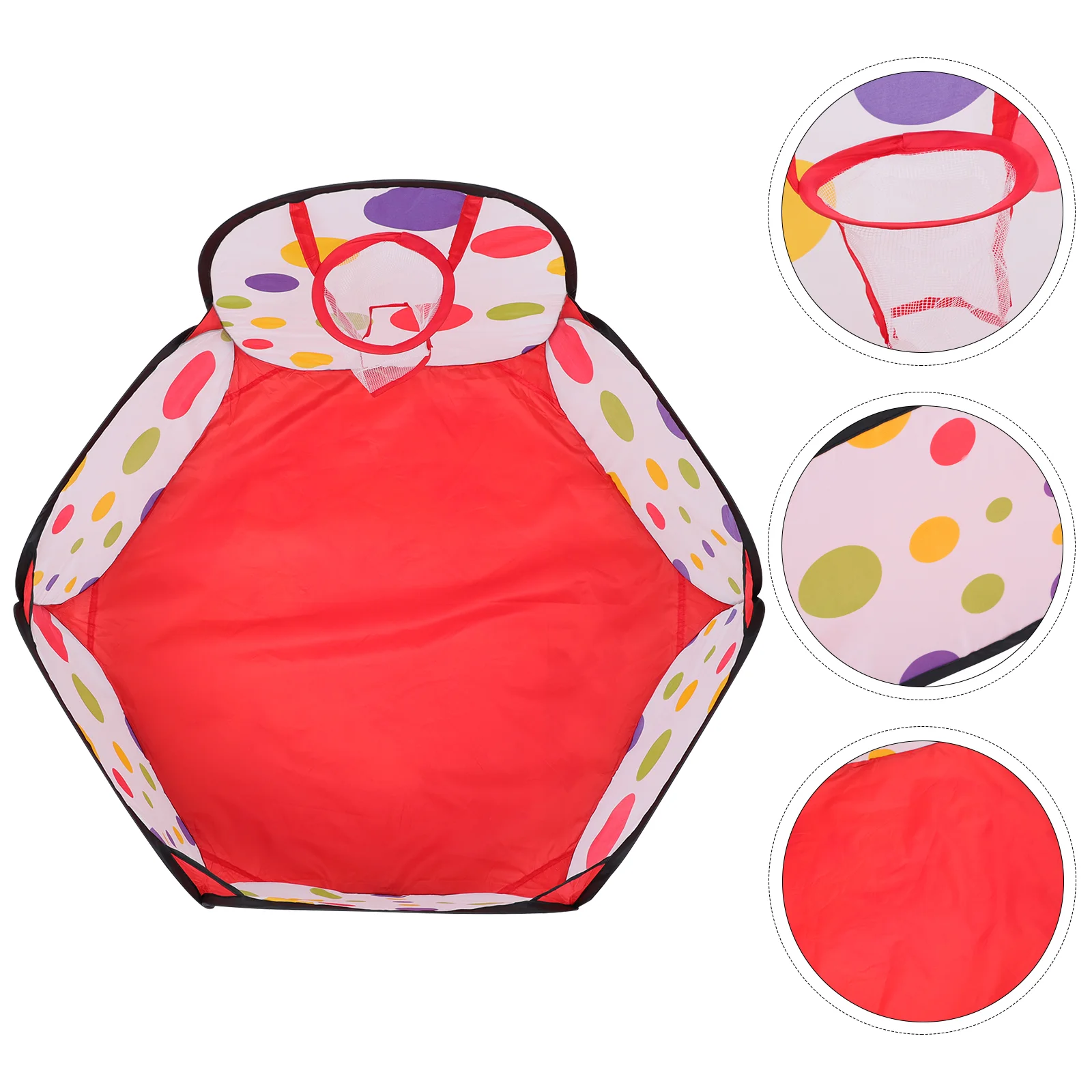 

Children's Percussion Instrument Tent Toy for Kids Ball Pit Ocean Pool Educational Plaything White Early