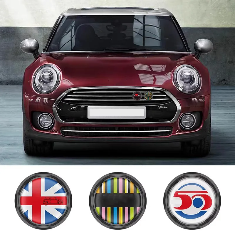 

Car Grille Personalized Decorative Sticker For MINI COOPER CLUBMAN F54 F55 F56 F60 Countryman Car Accessories Exterior