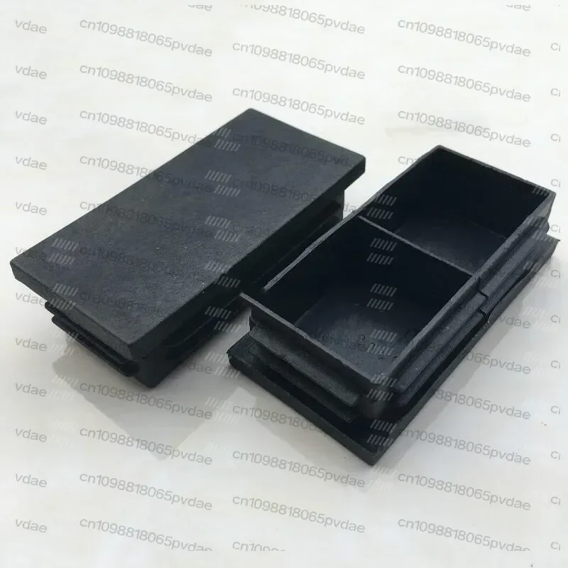 20pcs 40 * 80 Rectangular Pipe Plastic Inner plug / shelf foot square tube cover