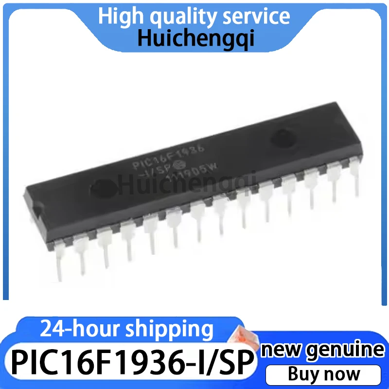 1PCS Original Genuine PIC16F1936-I/SP Package SPDIP-28 Microcontroller (MCU/MPU/SOC)