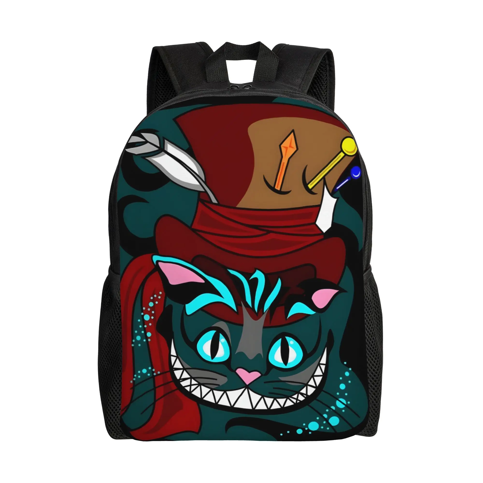 

1Piece Disney Feather Storage Bag Retro Washable Alice In Wonderland Cheshire Cat Backpack New Term Starts